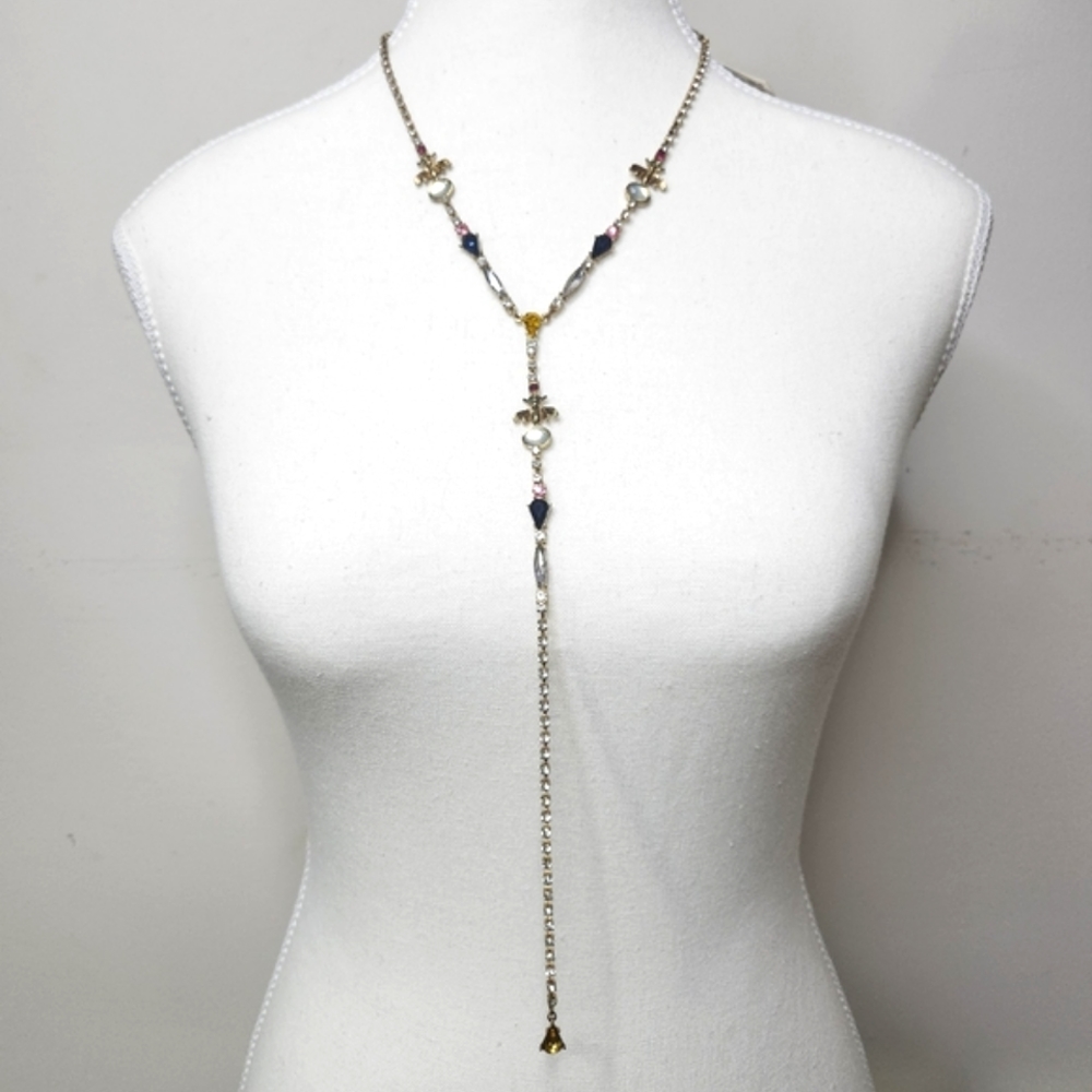 NWT Betsey Johnson Rhintestone Necklace